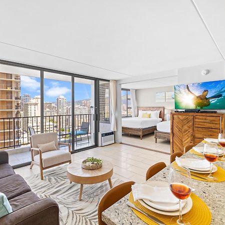 Great Ocean View Condo, Near Beach With Free Parking! โฮโนลูลู ภายนอก รูปภาพ