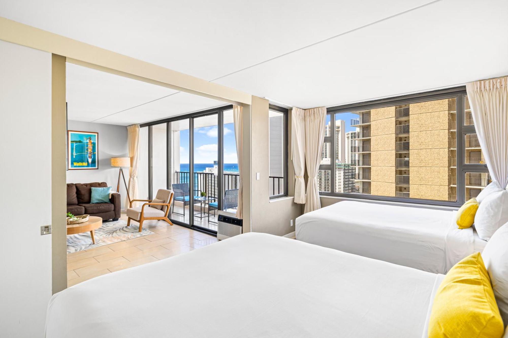 Great Ocean View Condo, Near Beach With Free Parking! โฮโนลูลู ภายนอก รูปภาพ