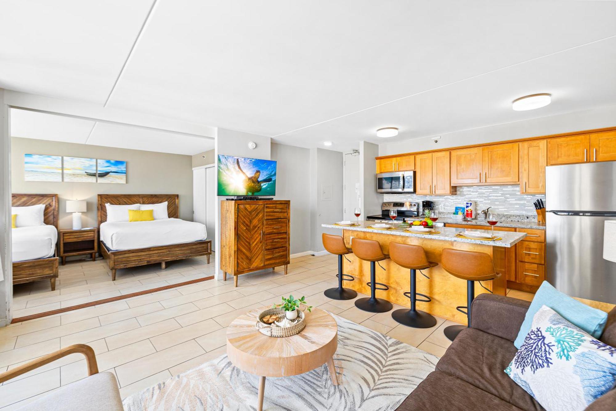 Great Ocean View Condo, Near Beach With Free Parking! โฮโนลูลู ภายนอก รูปภาพ