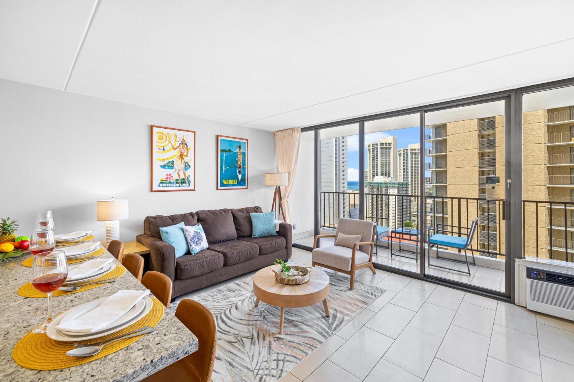 Great Ocean View Condo, Near Beach With Free Parking! โฮโนลูลู ภายนอก รูปภาพ